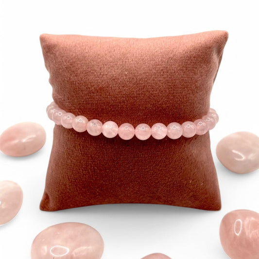 Rosenquarz Armband